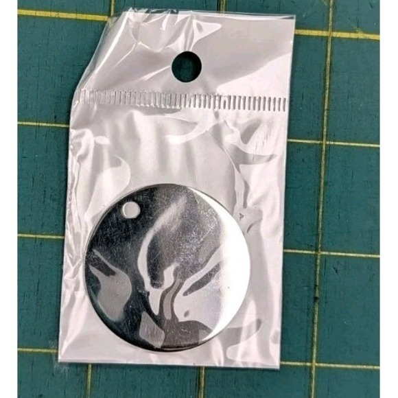 Font Fixation Other - 10 Stainless Steel Round Font Fixation Brand Metal Size‎ 1.25 " With Hole NEW